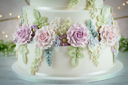 Karen Davies Sugarcraft Trailing Leaves Silicone Mould