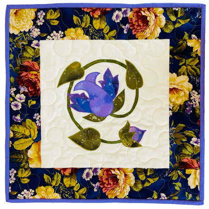 Quilter's Trading Post Jacobean Flowers Applique Blocks Pattern