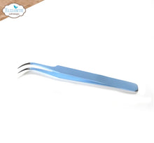 Elizabeth Crafts Blue Large Fine Pointed Tweezers