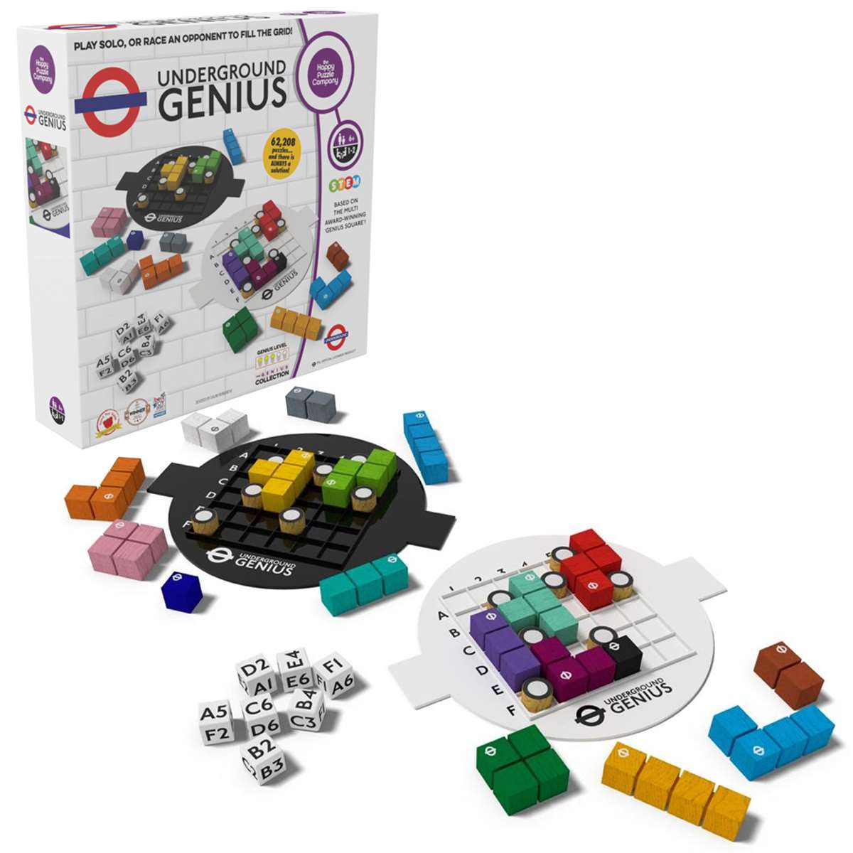 The Happy Puzzle Company Underground Genius Game