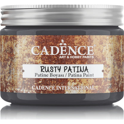 Cadence Rusty Patina Paint – Grey Black 150ml