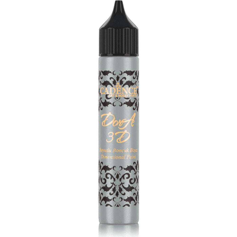 Cadence Dora 3D Dimensional Paint – Silver 25ml