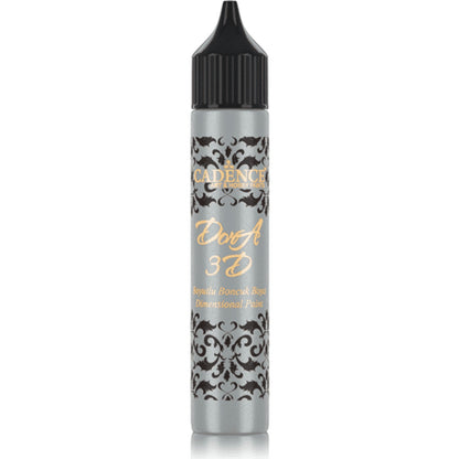 Cadence Dora 3D Dimensional Paint – Silver 25ml