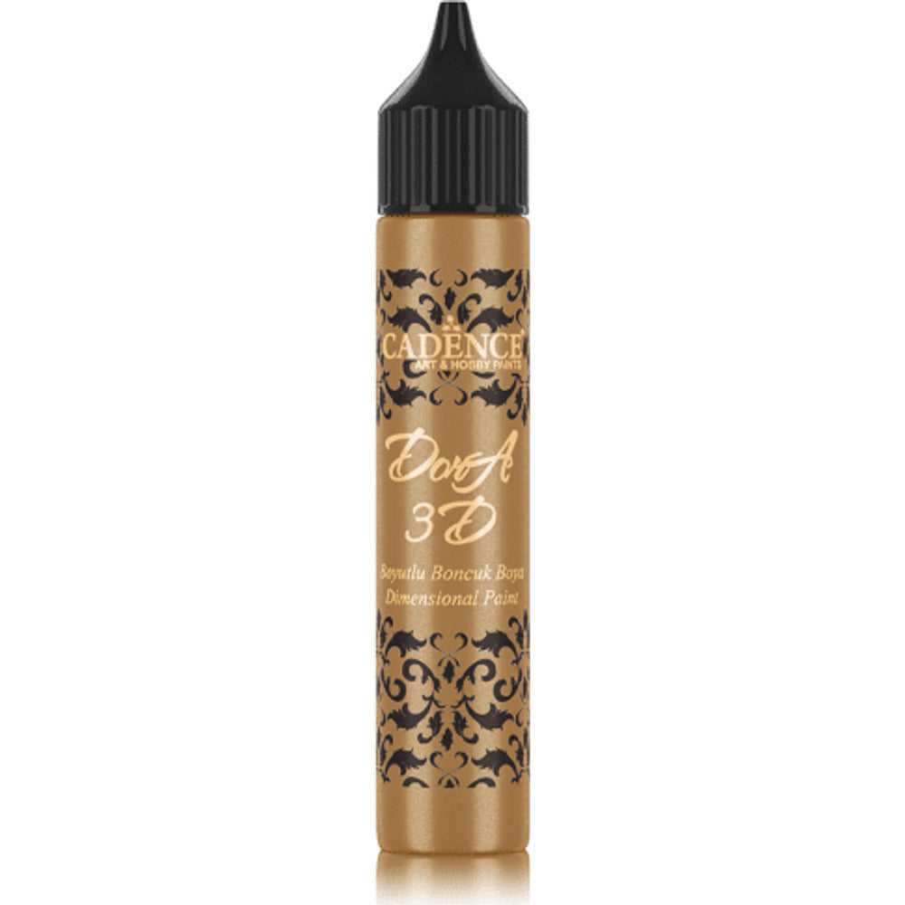 Cadence Dora 3D Dimensional Paint – Antique Gold 25ml