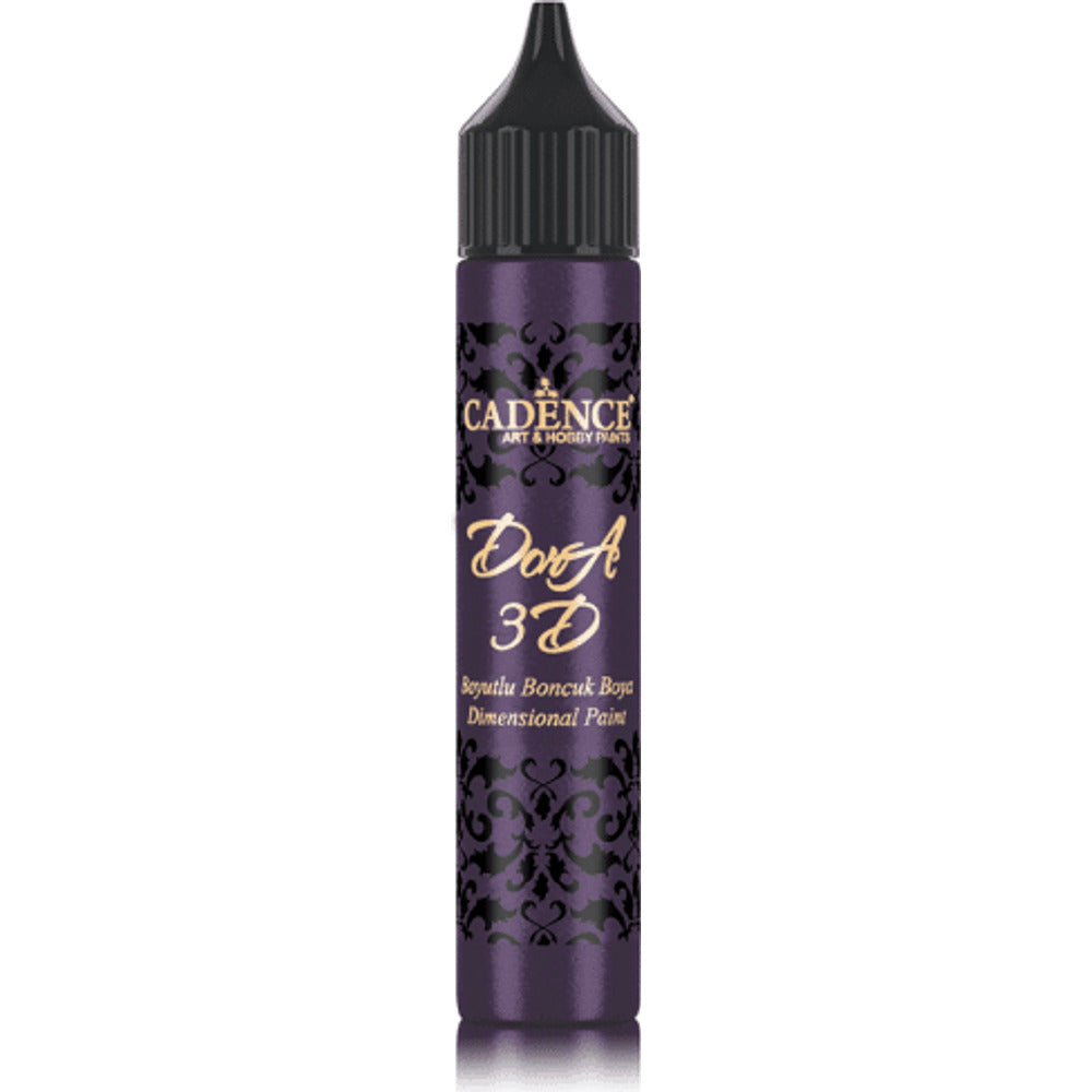 Cadence Dora 3D Dimensional Paint – Dark Orchid 25ml