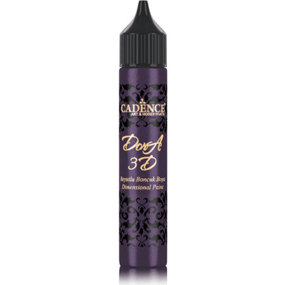 Cadence Dora 3D Dimensional Paint – Dark Orchid 25ml
