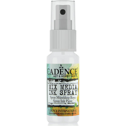 Cadence Mix Media Ink Spray – White 25ml