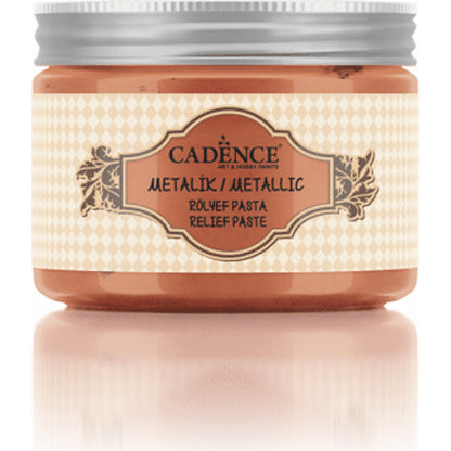 Cadence Metallic Relief Paste – Copper 150ml
