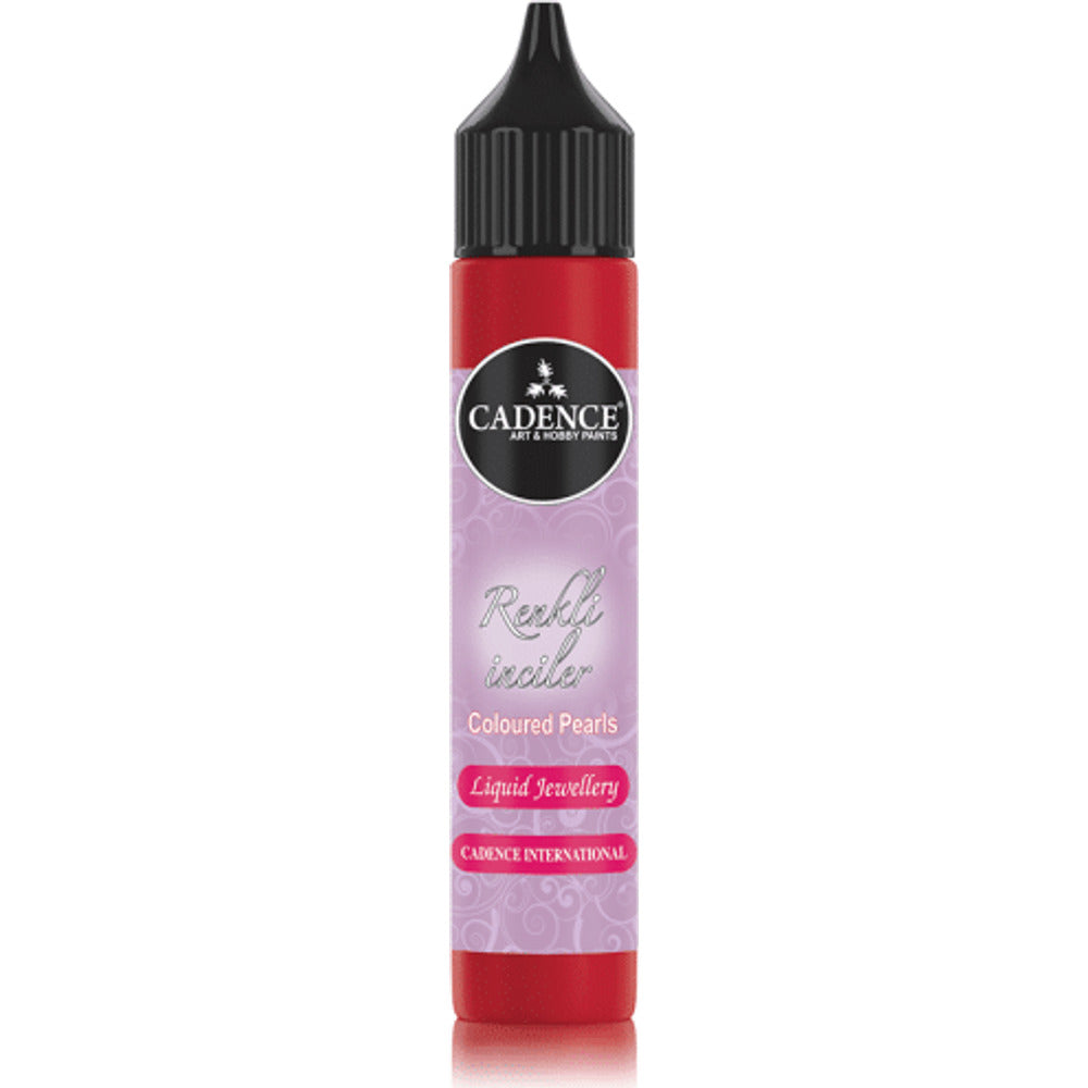 Cadence Coloured Pearls – Scarlet Red 25ml