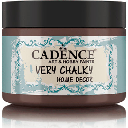 Cadence Very Chalky Home Decor Paint, Ultra Matt Acrylic – Brown 150ml