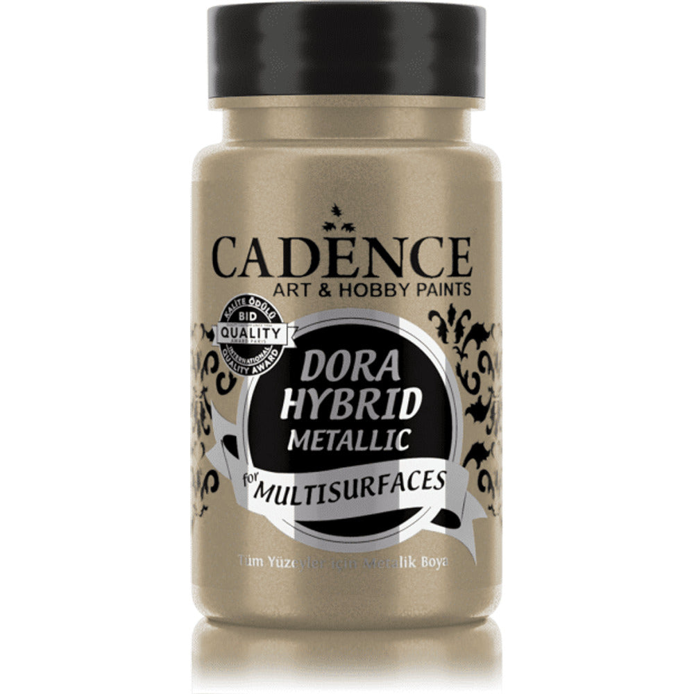 Cadence Dora Hybrid Metallic Paint for Multi-Surfaces – Platinum 90ml