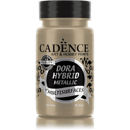 Cadence Dora Hybrid Metallic Paint for Multi-Surfaces – Platinum 90ml