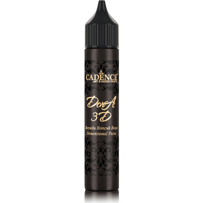 Cadence Dora 3D Dimensional Paint – Black 25ml