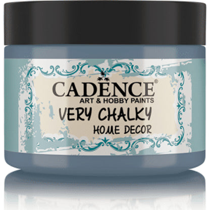 Cadence Very Chalky Home Decor Paint, Ultra Matt Acrylic – Napoleon Blue 150ml
