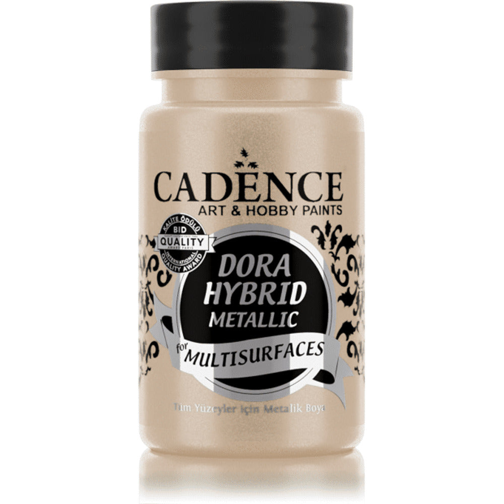 Cadence Dora Hybrid Metallic Paint for Multi-Surfaces – Champagne 90ml