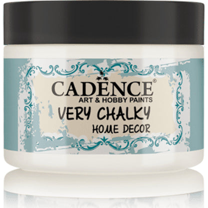 Cadence Very Chalky Home Decor Paint, Ultra Matt Acrylic – Lace 150ml