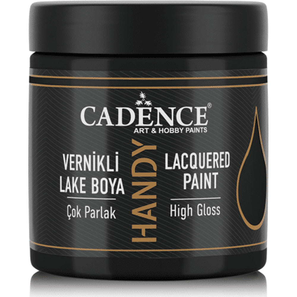 Cadence Handy High-Gloss Lacquer Paint – Black 250ml