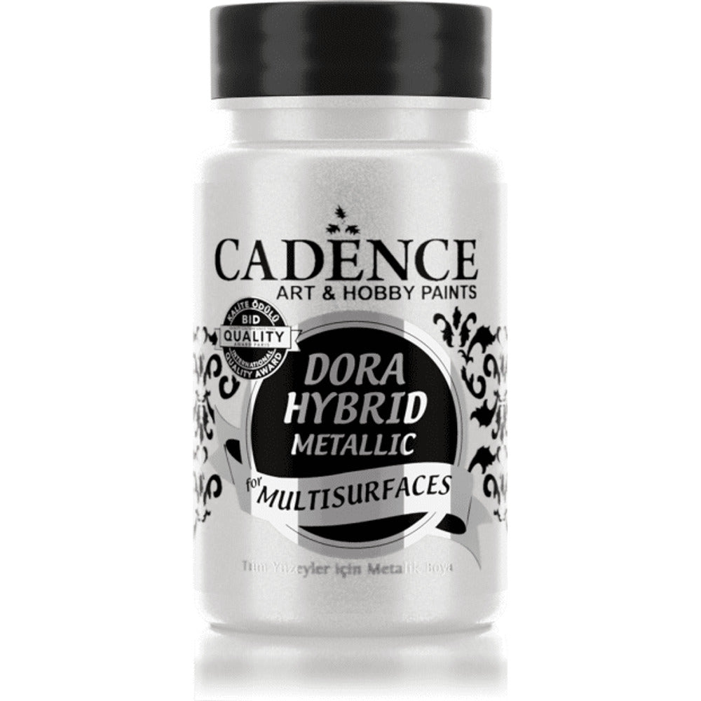 Cadence Dora Hybrid Metallic Paint for Multi-Surfaces – Pearl 90ml