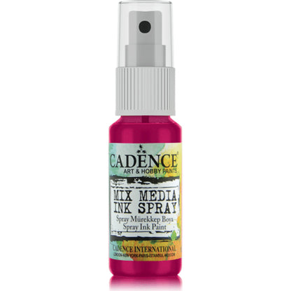Cadence Mix Media Ink Spray – Fuchsia 25ml