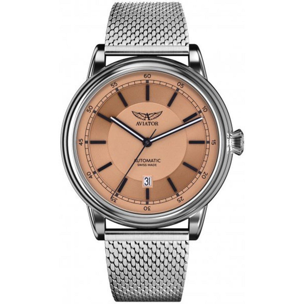 AVIATOR Douglas DC-3 V.3.32.0.244.5 Automatic Milanese Bracelet Watch