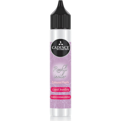Cadence Metallic Coloured Pearls – Pearl 25ml