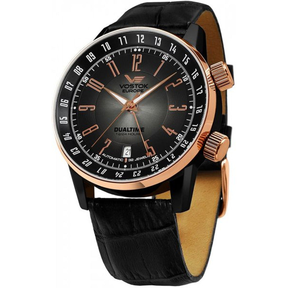 Vostok Europe GAZ-14 Limousine 2426-5603061 Automatic Dual Time Watch