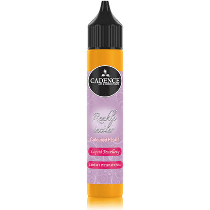 Cadence Coloured Pearls – Sun Yellow 25ml