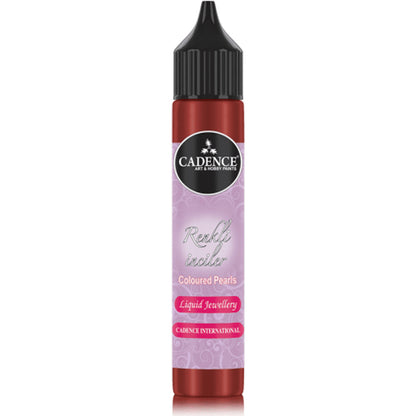 Cadence Metallic Coloured Pearls – Copper 25ml
