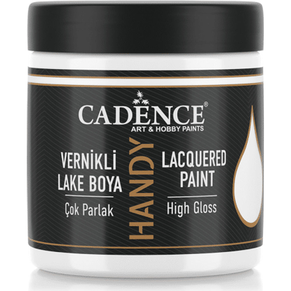 Cadence Handy High-Gloss Lacquer Paint – White 250ml
