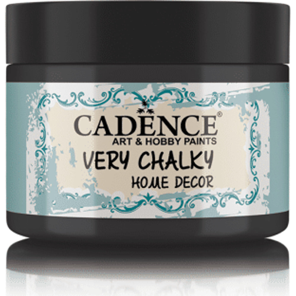 Cadence Very Chalky Home Decor Paint, Ultra Matt Acrylic – Black 150ml