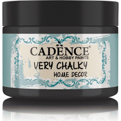 Cadence Very Chalky Home Decor Paint, Ultra Matt Acrylic – Black 150ml