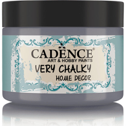 Cadence Very Chalky Home Decor Paint, Ultra Matt Acrylic – Grey Brown 150ml
