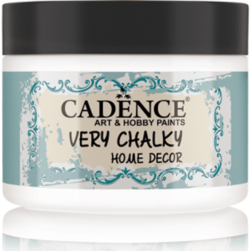 Cadence Very Chalky Home Decor Paint, Ultra Matt Acrylic – White 150ml