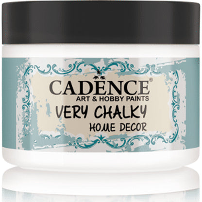 Cadence Very Chalky Home Decor Paint, Ultra Matt Acrylic – White 150ml