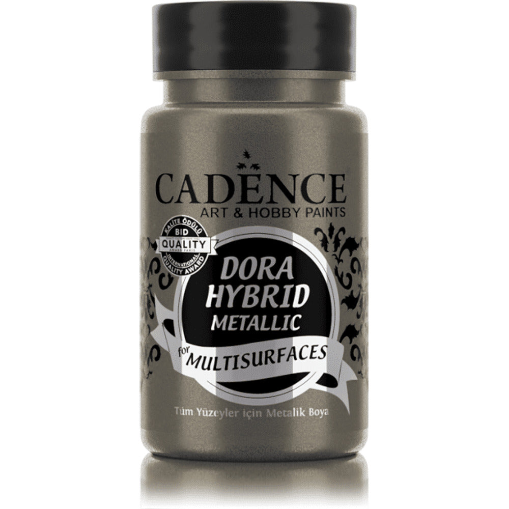 Cadence Dora Hybrid Metallic Paint for Multi-Surfaces – Anthracite 90ml