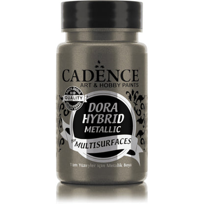 Cadence Dora Hybrid Metallic Paint for Multi-Surfaces – Anthracite 90ml