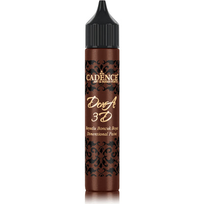 Cadence Dora 3D Dimensional Paint – Chestnut 25ml