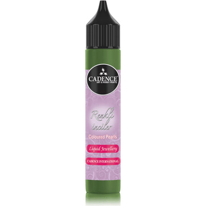 Cadence Coloured Pearls – Forest Green 25ml