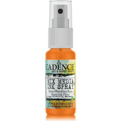Cadence Mix Media Ink Spray – Orange 25ml