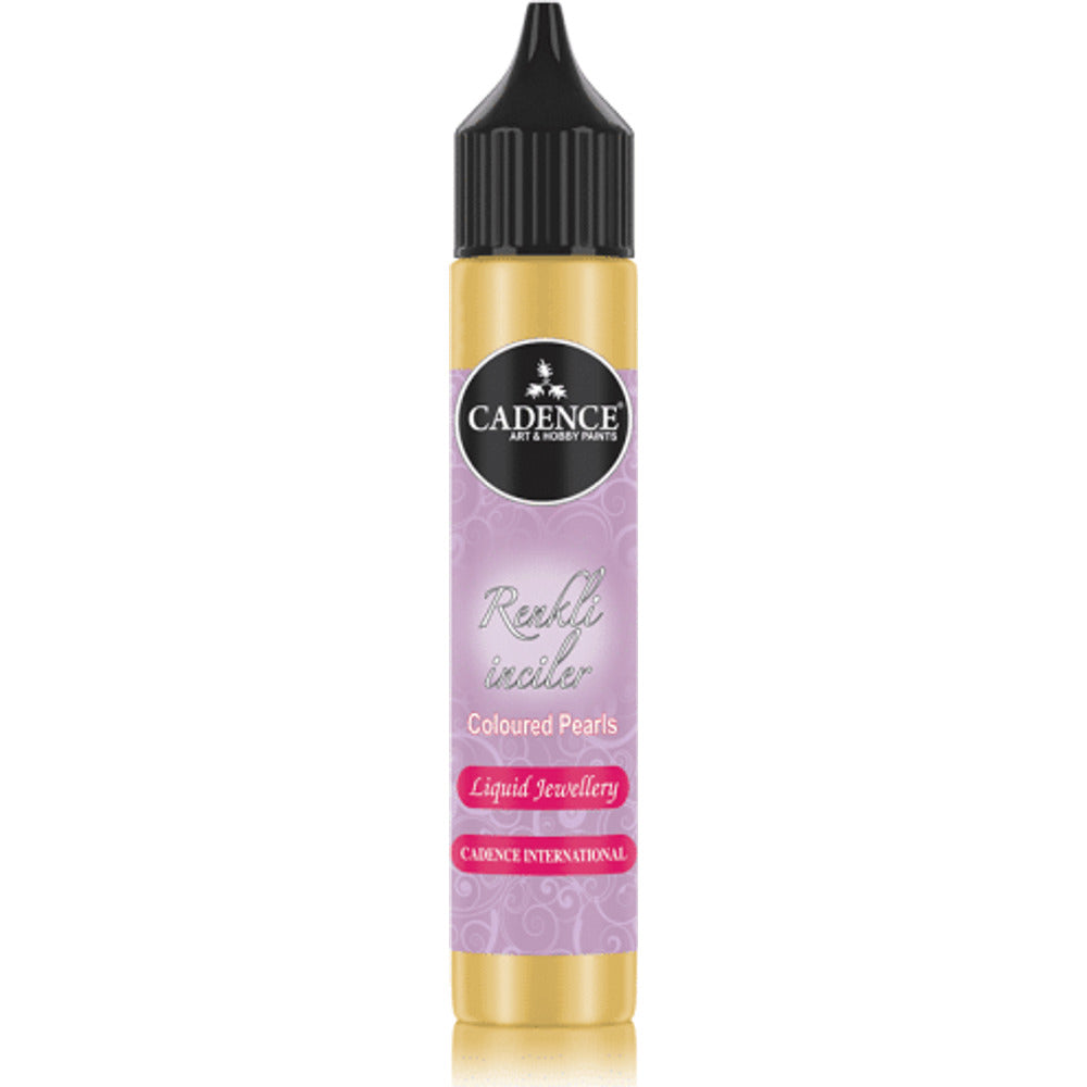 Cadence Metallic Coloured Pearls – Solid Gold 25ml