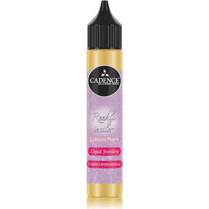 Cadence Metallic Coloured Pearls – Solid Gold 25ml