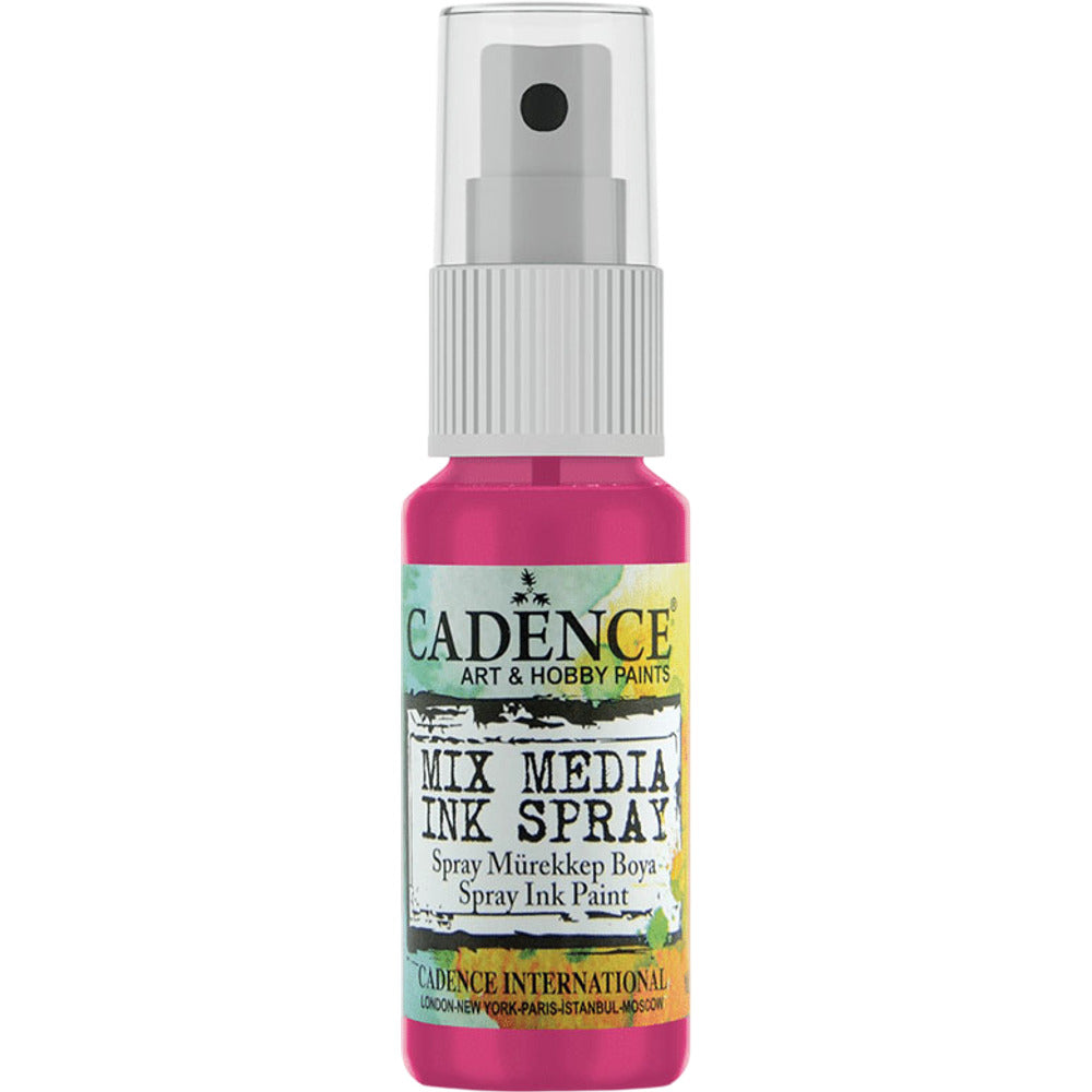 Cadence Mix Media Ink Spray – Light Fuchsia 25ml