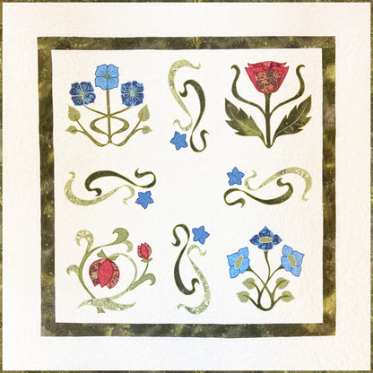Quilter's trading Post Pam's Morris Inspired Applique Book
