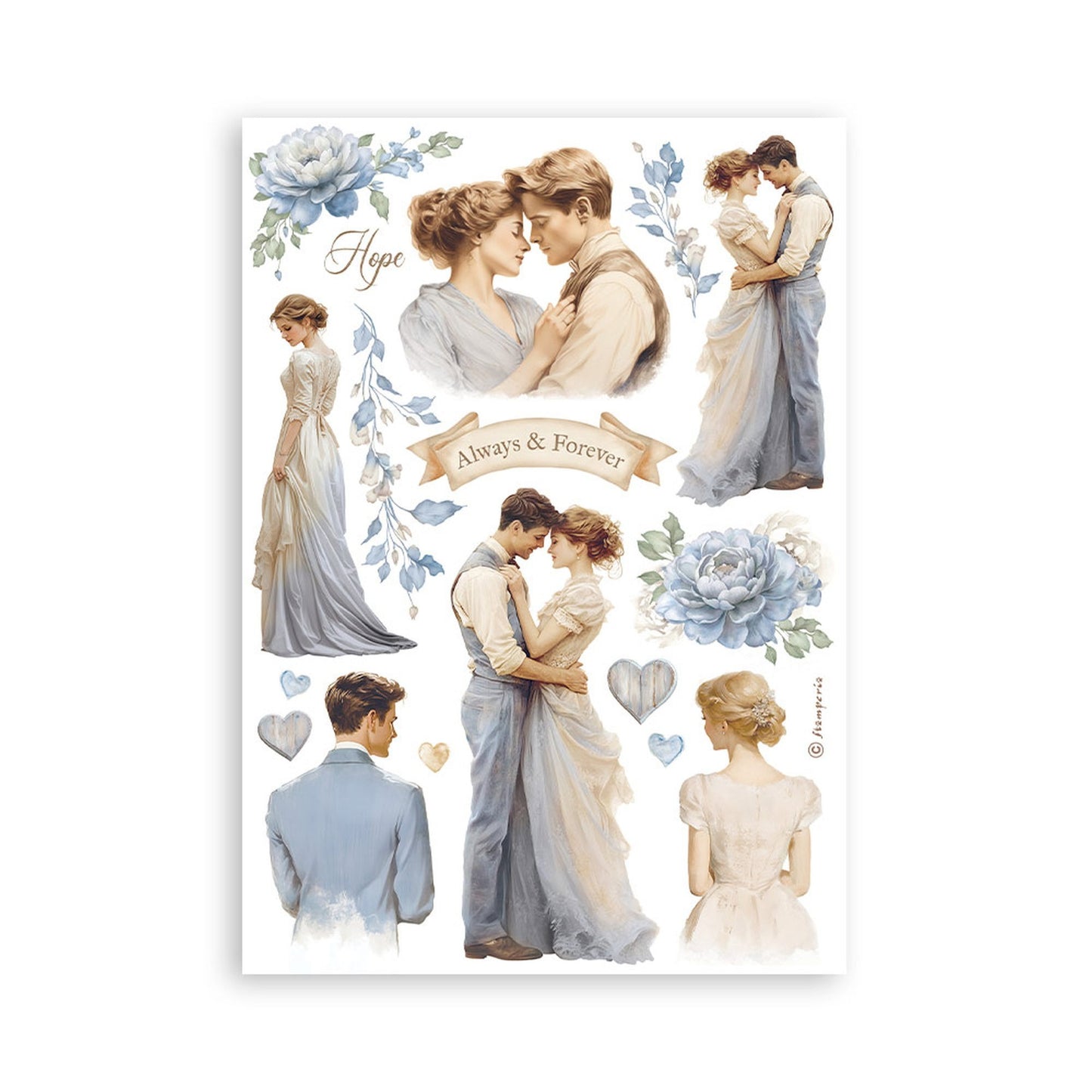 Stamperia Timeless Washi Pad