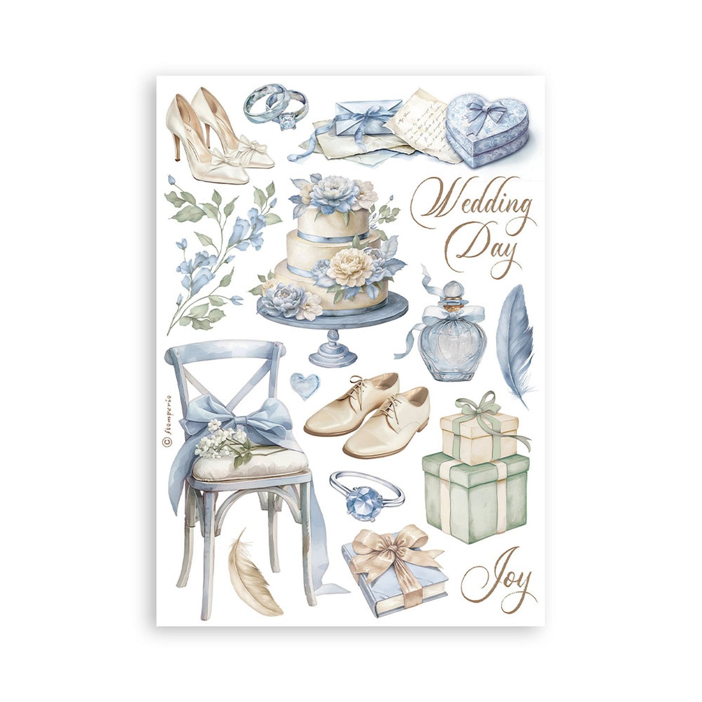 Stamperia Timeless Washi Pad