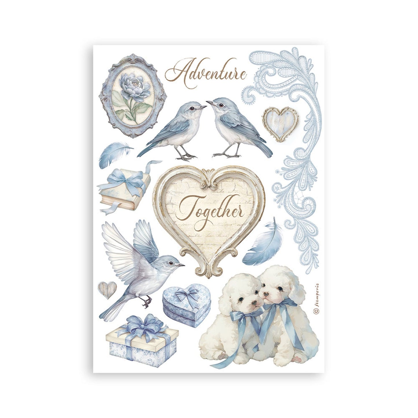 Stamperia Timeless Washi Pad