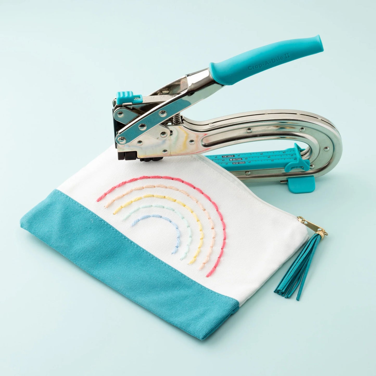 We R Makers Crop-A-Dile II Big Bite Punch - Long Reach and Eyelet Setter