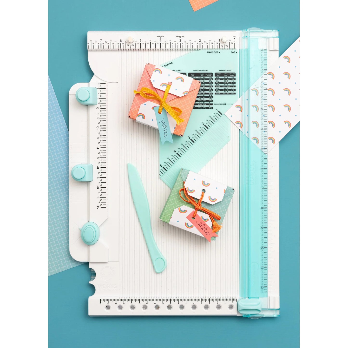 We R Makers The Works All-in-One Scrapbooking Tool - Blue