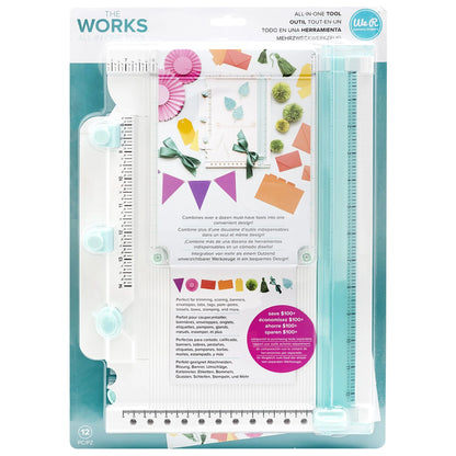 We R Makers The Works All-in-One Scrapbooking Tool - Blue