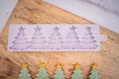 Karen Davies Sugarcraft Winter Tree Border Silicone Mould